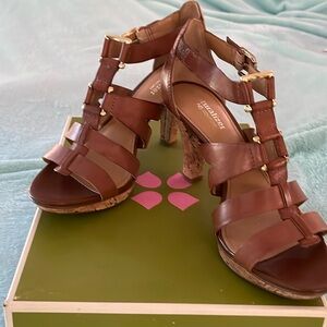 Naturalizer Dafny Saddle Tan Leather Size 8M C4320L1200